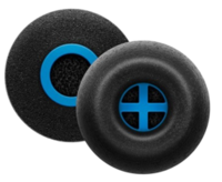 MEMORY FOAM EAR ADAPTER IN SIZE LARGE (BLUE)